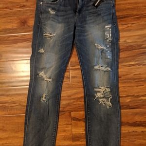 Express Skinny Ankle Jeans